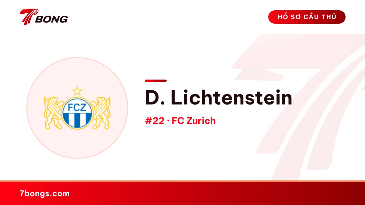 D. Lichtenstein — FC Zurich