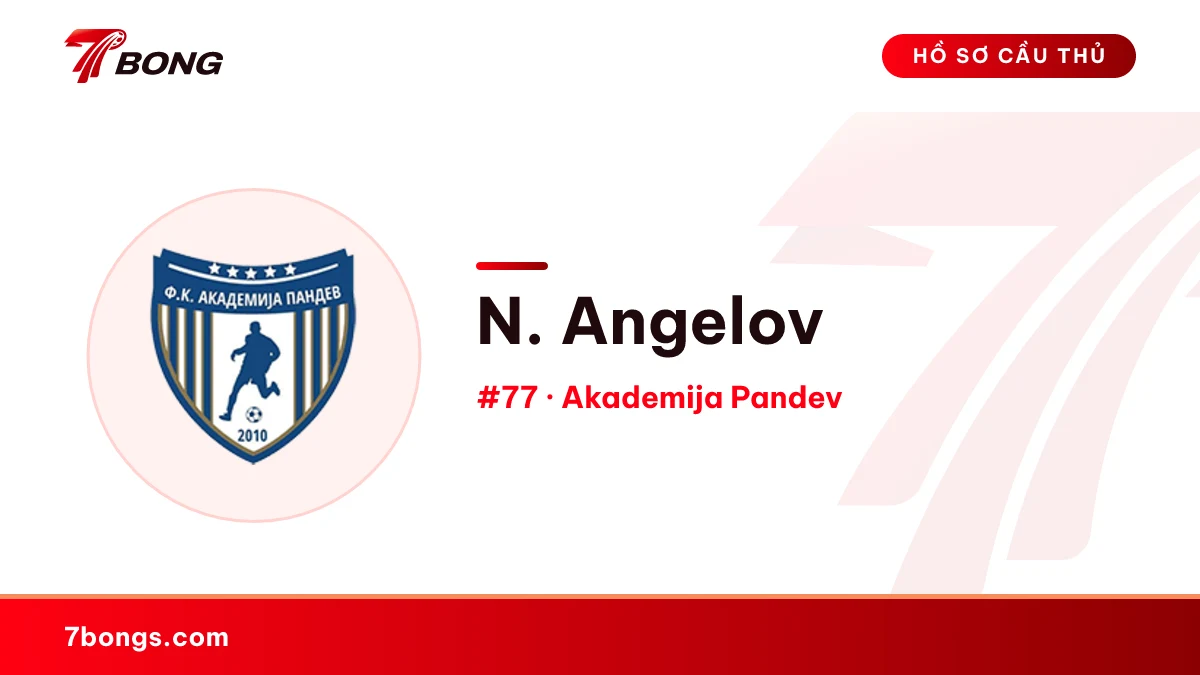 N. Angelov — Akademija Pandev