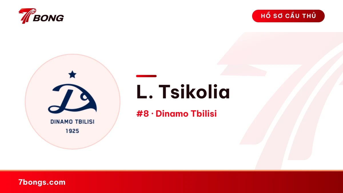 L. Tsikolia — Dinamo Tbilisi