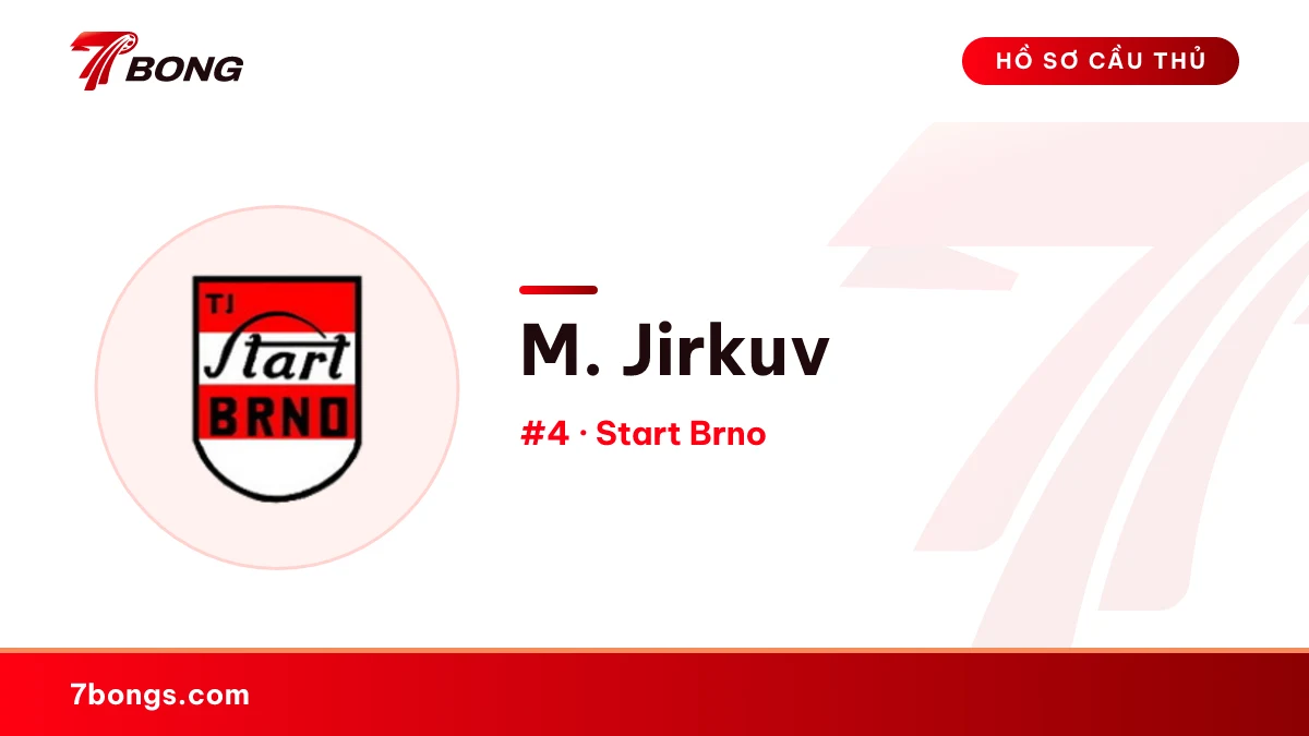 M. Jirkuv — Start Brno