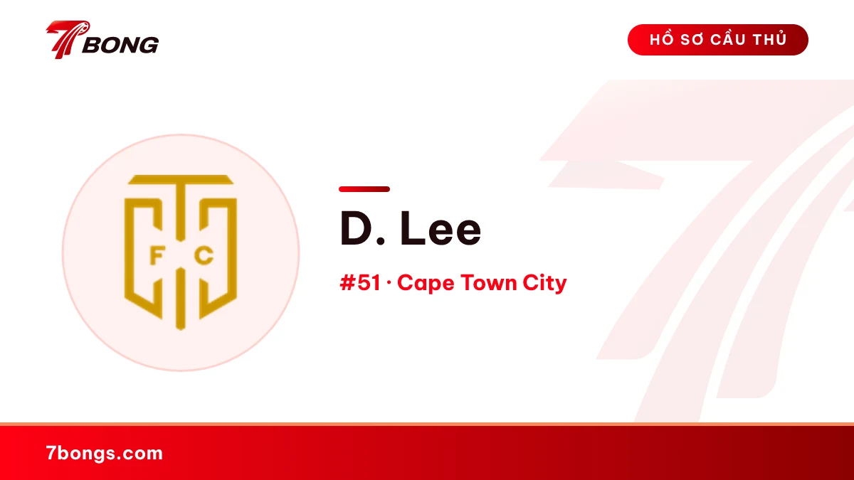 D. Lee — Cape Town City