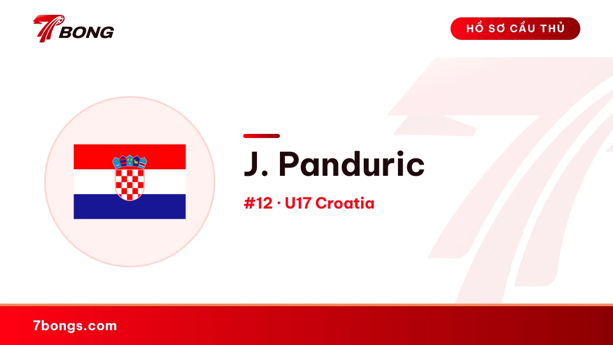 J. Panduric — U17 Croatia
