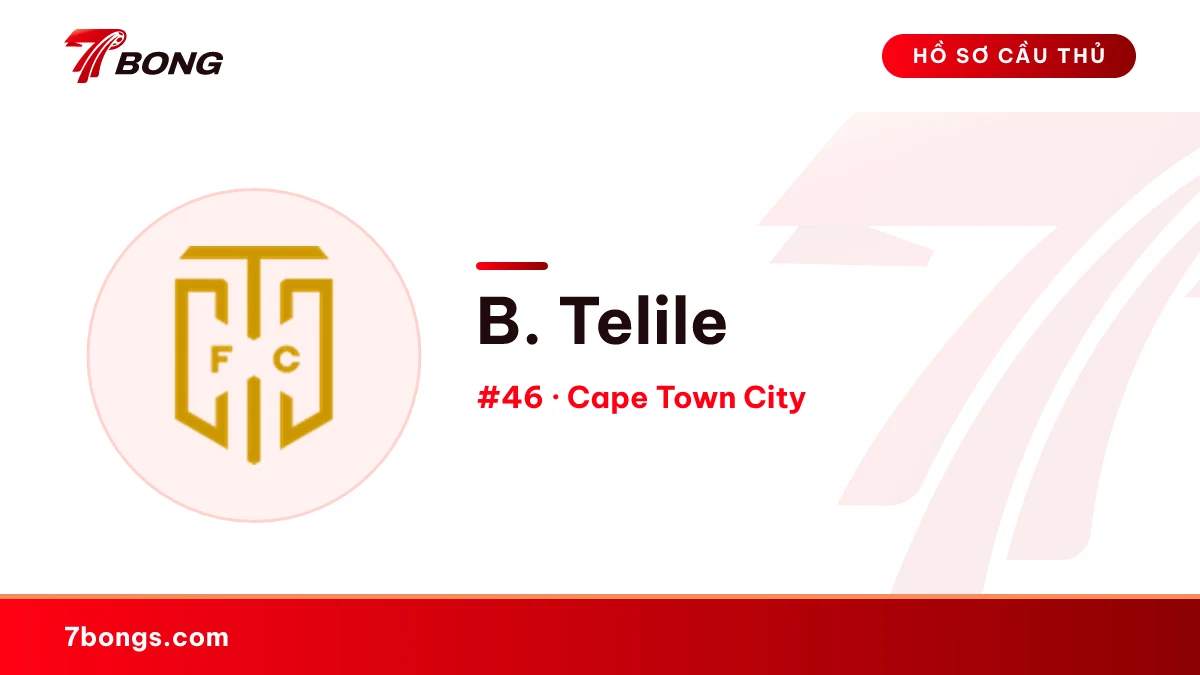 B. Telile — Cape Town City