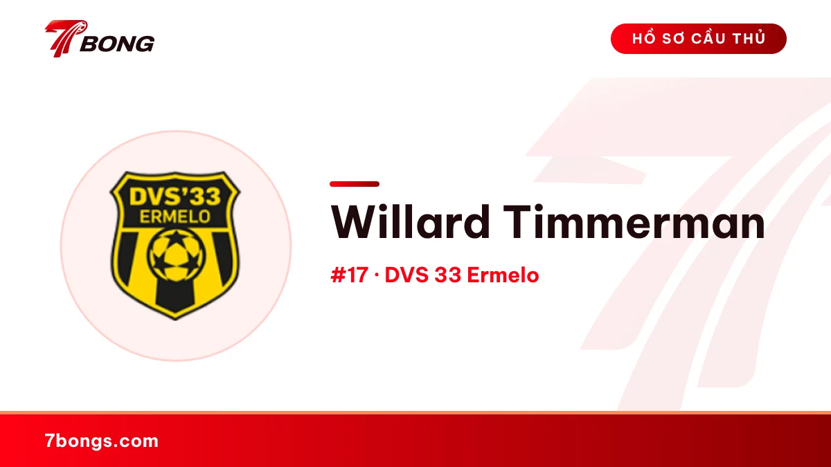 Willard Timmerman — DVS 33 Ermelo
