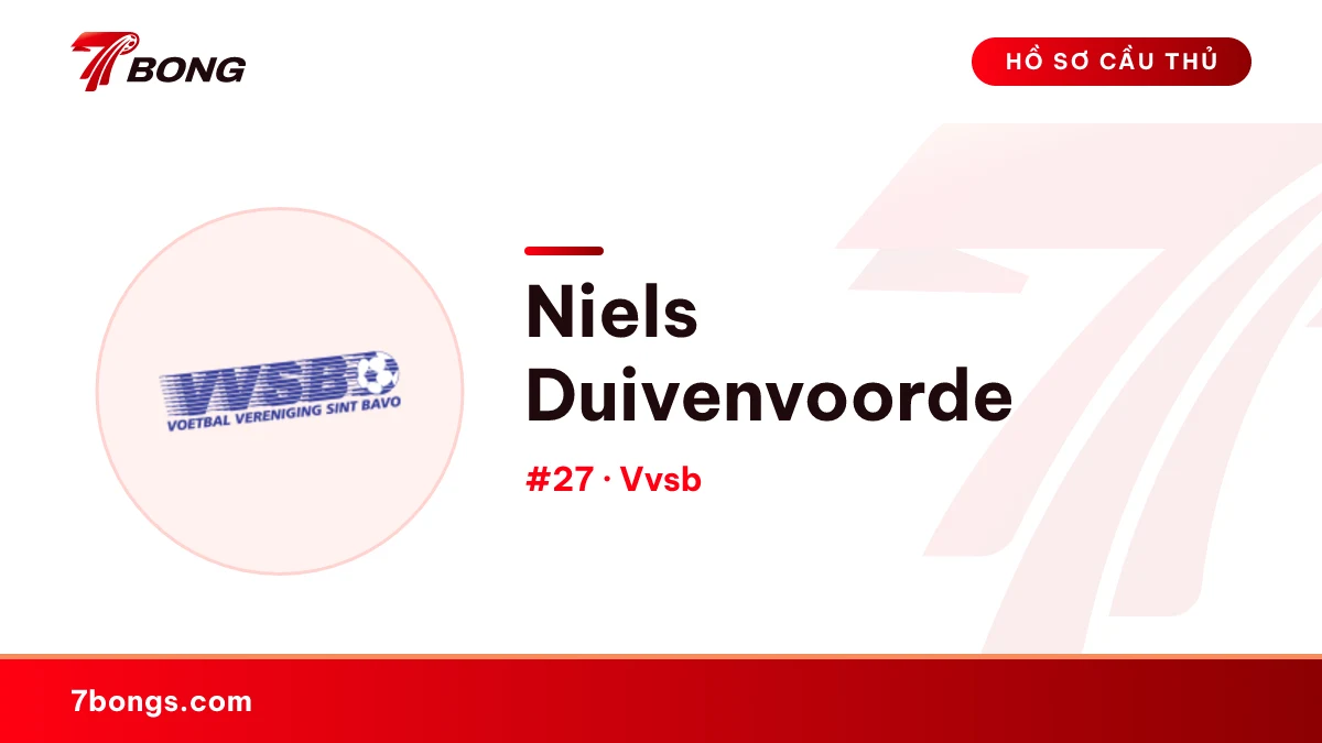 Niels Duivenvoorde — Vvsb