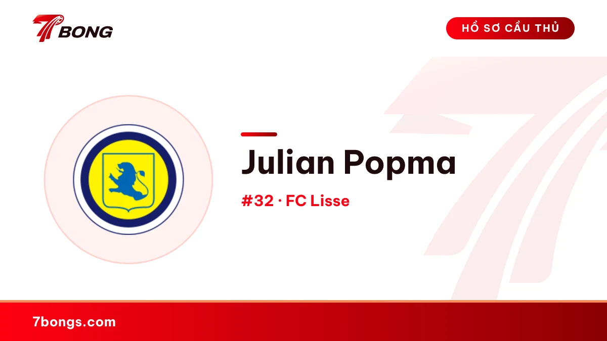 Julian Popma — FC Lisse