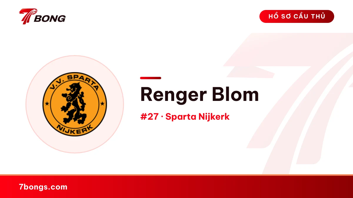 Renger Blom — Sparta Nijkerk