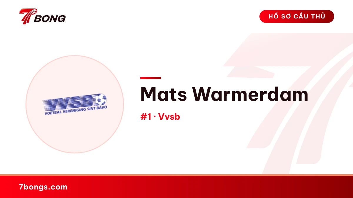Mats Warmerdam — Vvsb