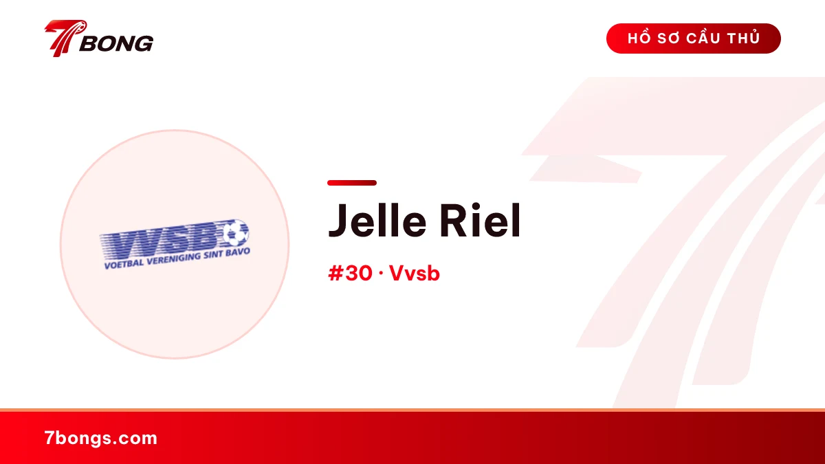 Jelle Riel — Vvsb