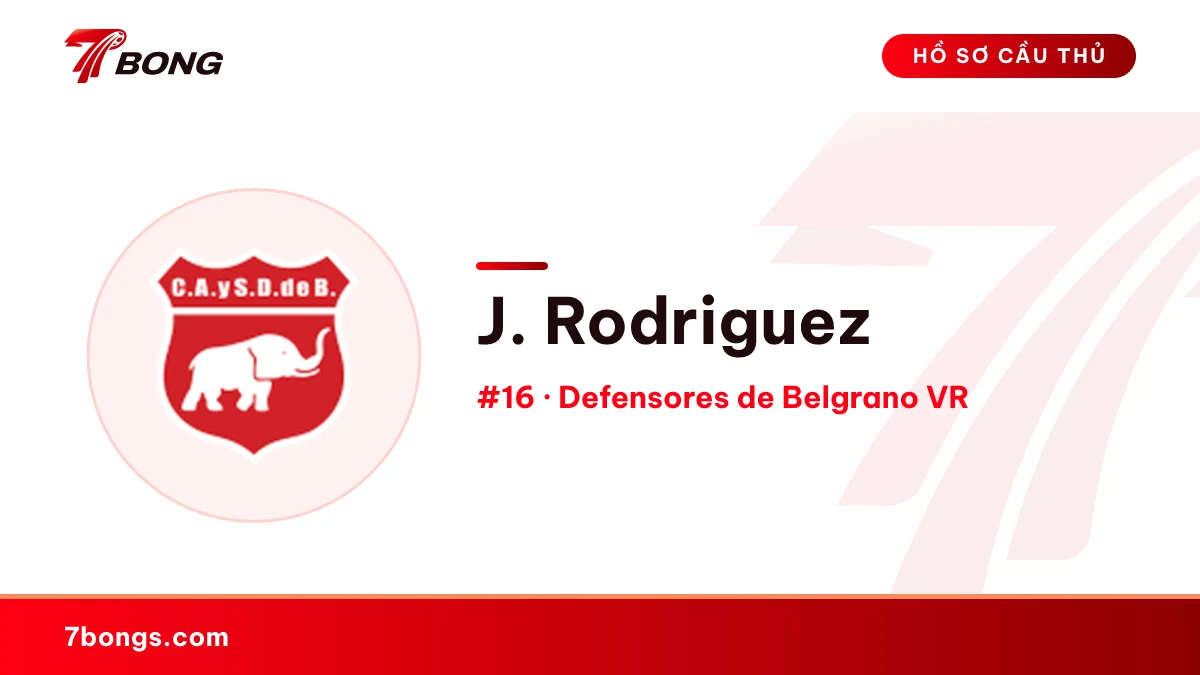 J. Rodriguez — Defensores de Belgrano VR