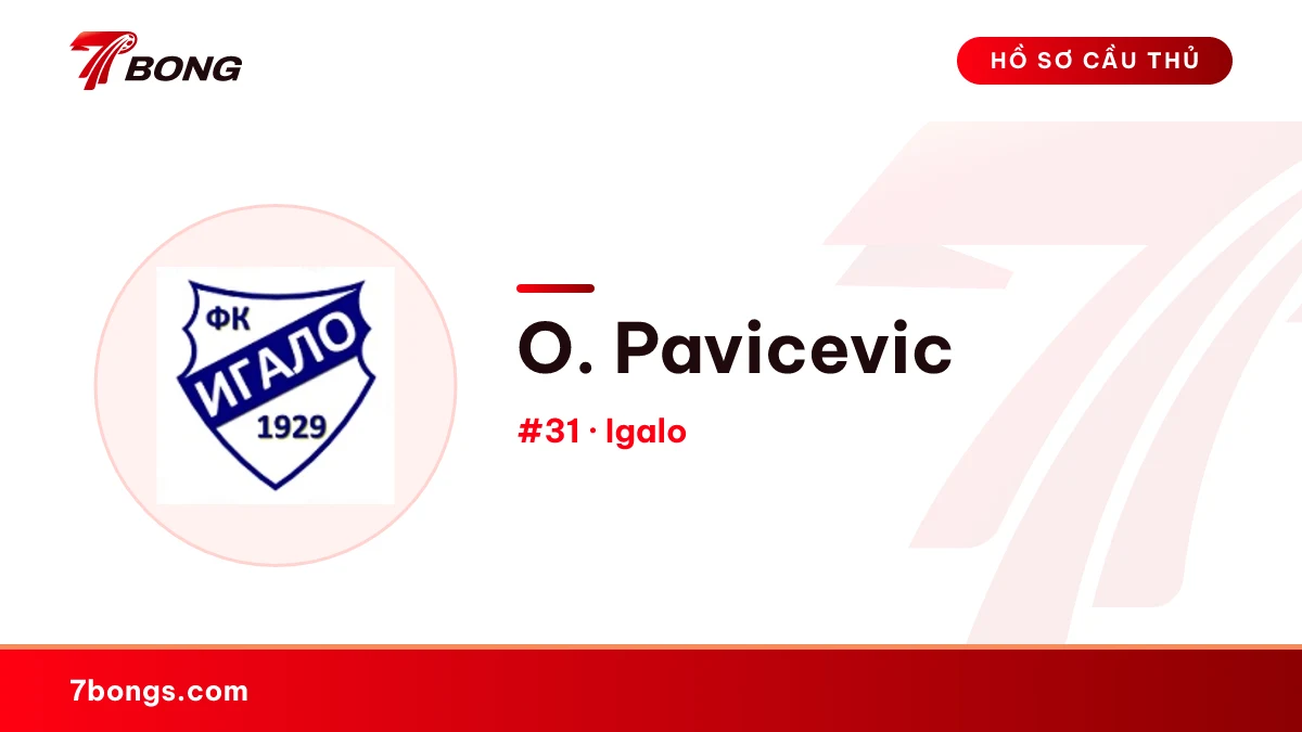 O. Pavicevic — Igalo