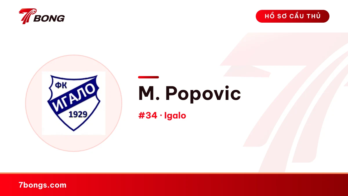 M. Popovic — Igalo