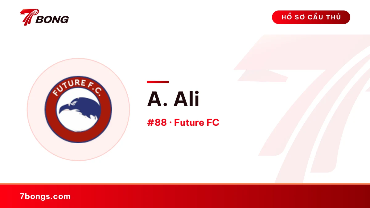A. Ali — Future FC