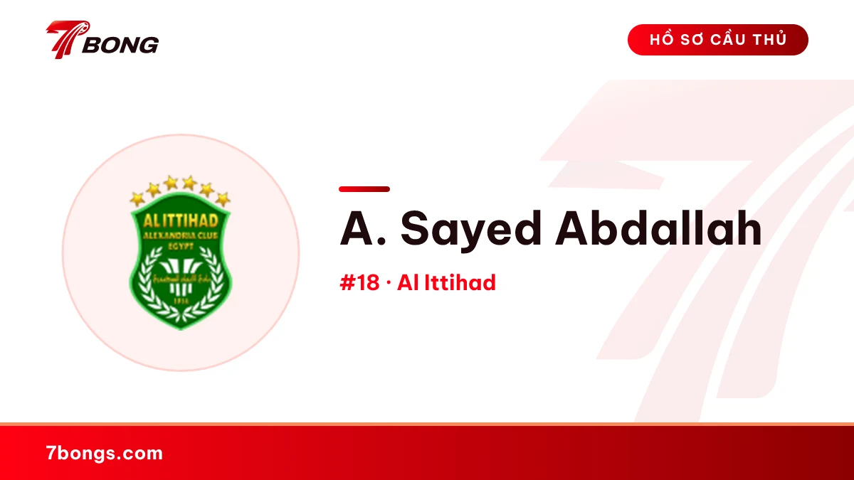 A. Sayed Abdallah — Al Ittihad