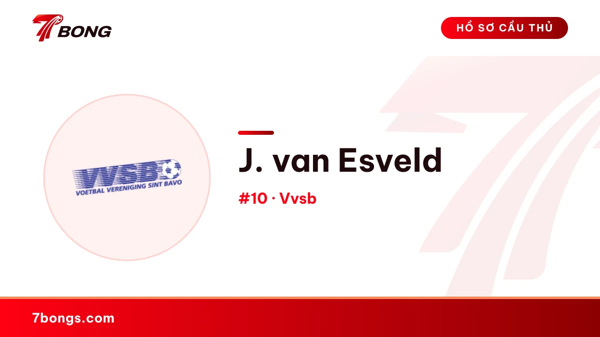 J. van Esveld — Vvsb