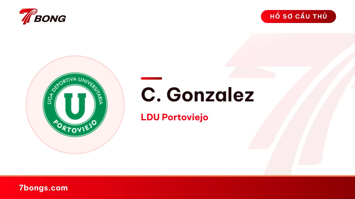 C. Gonzalez — LDU Portoviejo