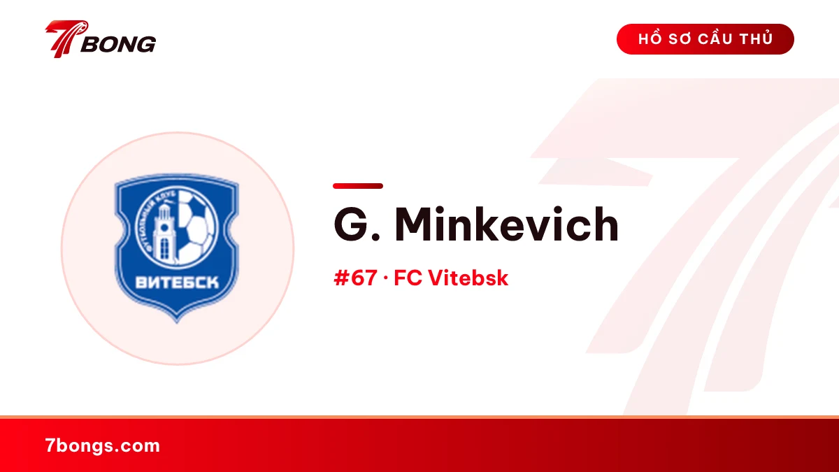G. Minkevich — FC Vitebsk