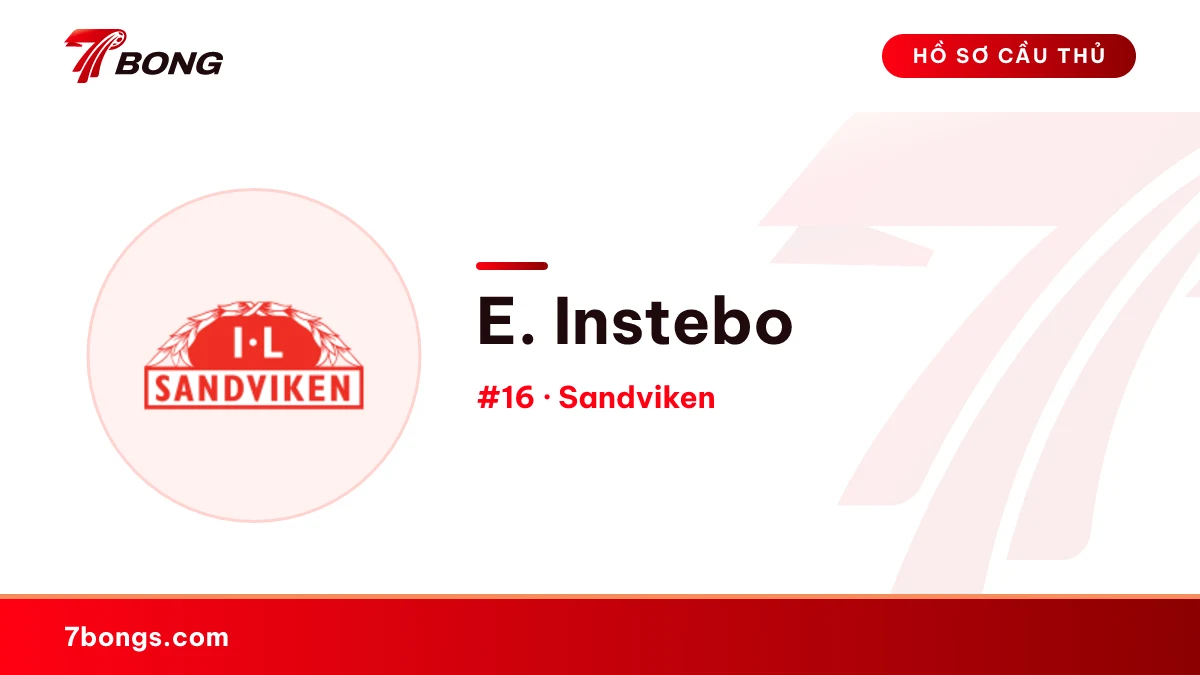 E. Instebo — Sandviken
