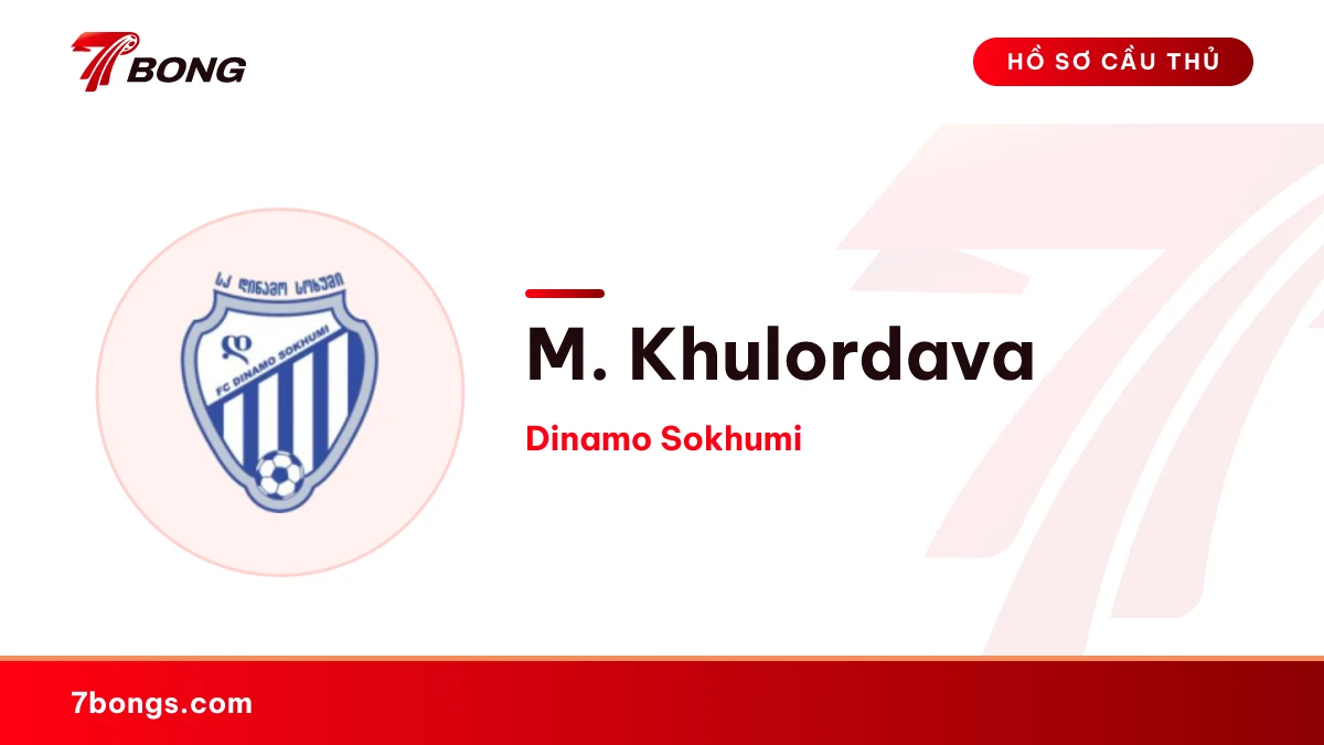 M. Khulordava — Dinamo Sokhumi