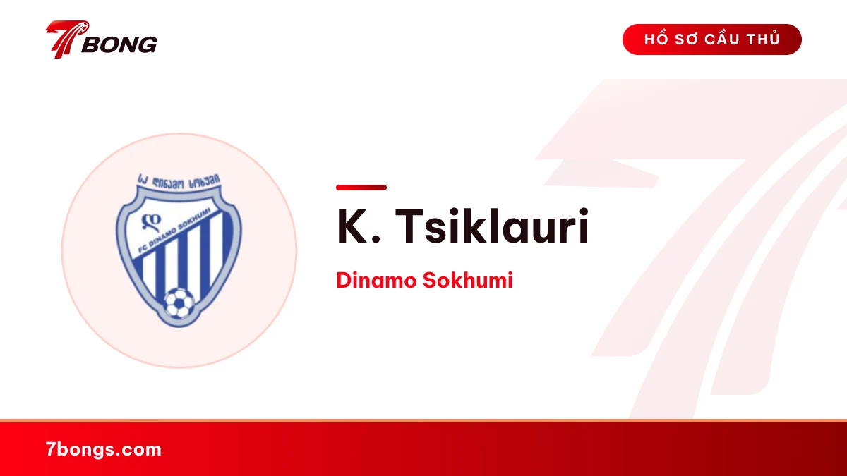 K. Tsiklauri — Dinamo Sokhumi