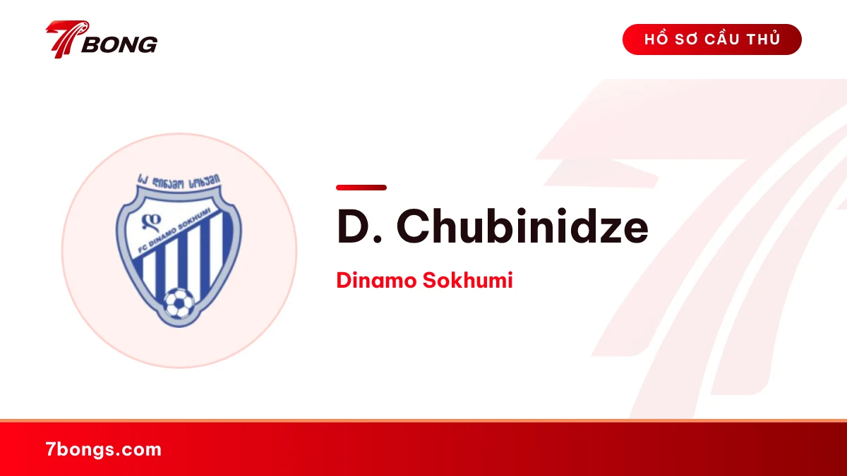 D. Chubinidze — Dinamo Sokhumi