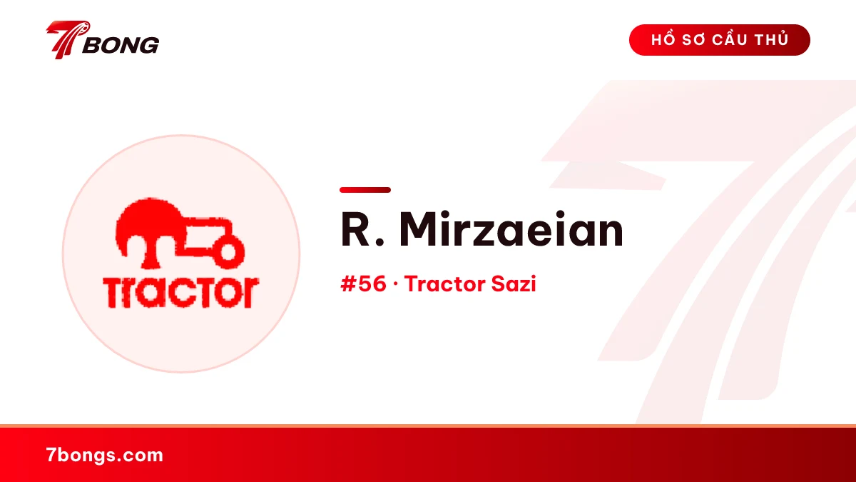 R. Mirzaeian — Tractor Sazi