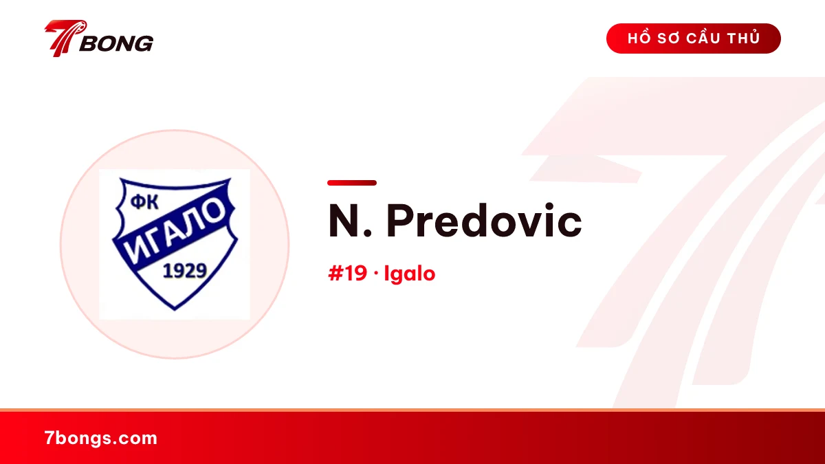 N. Predovic — Igalo