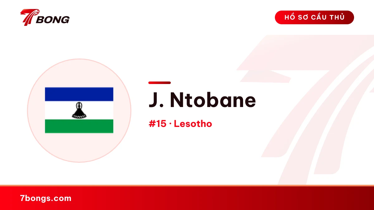 J. Ntobane — Lesotho