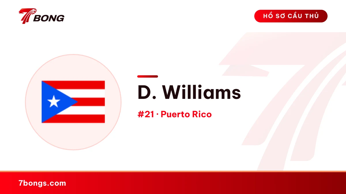 D. Williams — Puerto Rico