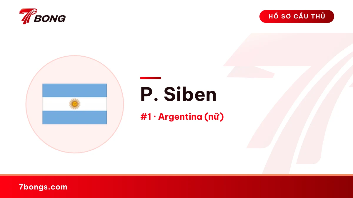 P. Siben — Argentina (nữ)