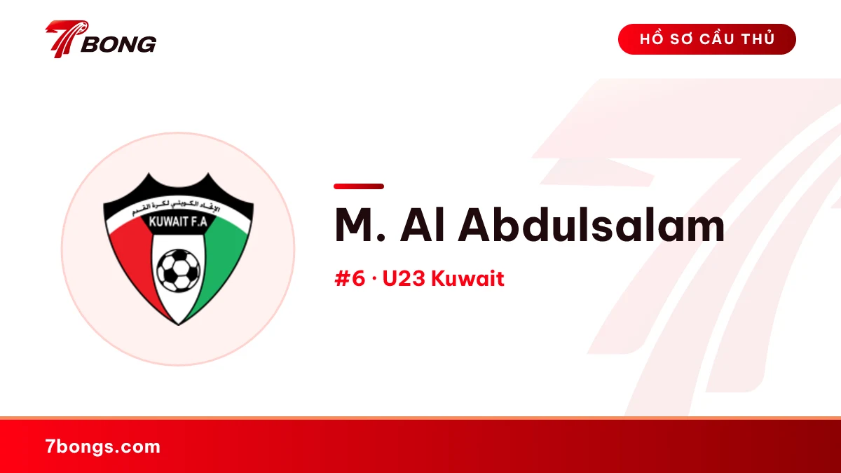 M. Al Abdulsalam — U23 Kuwait