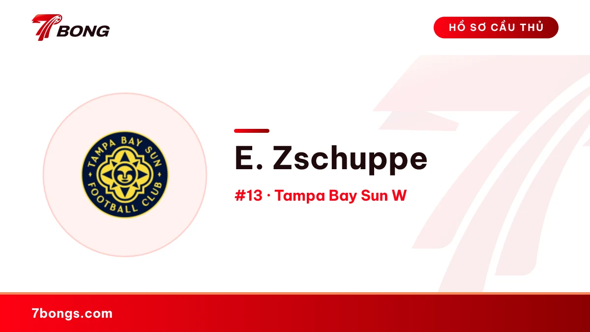 E. Zschuppe — Tampa Bay Sun W