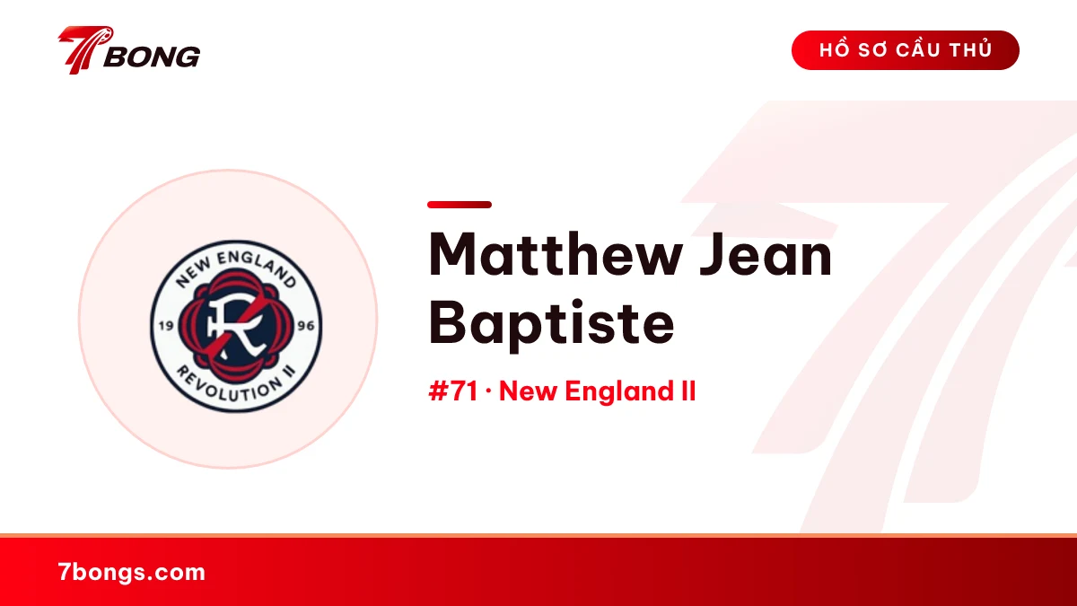 Matthew Jean Baptiste — New England II