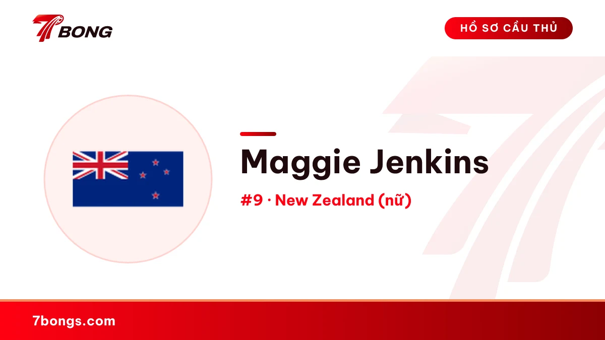 Maggie Jenkins — New Zealand (nữ)