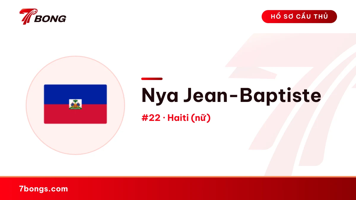 Nya Jean-Baptiste — Haiti (nữ)