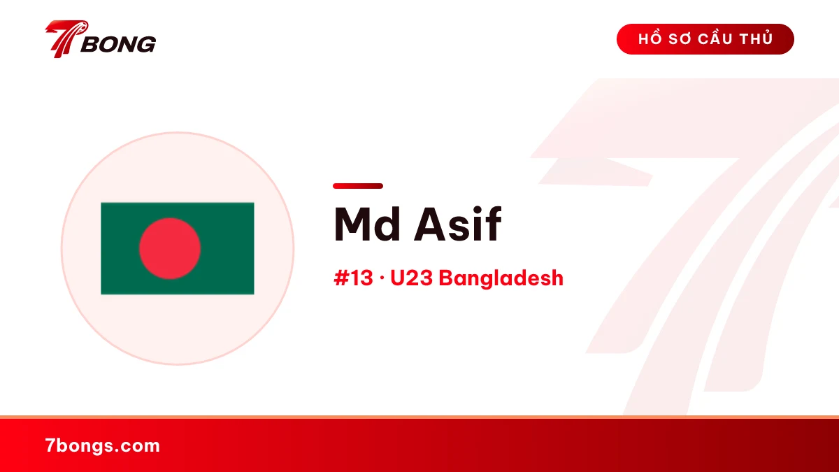 Md Asif — U23 Bangladesh