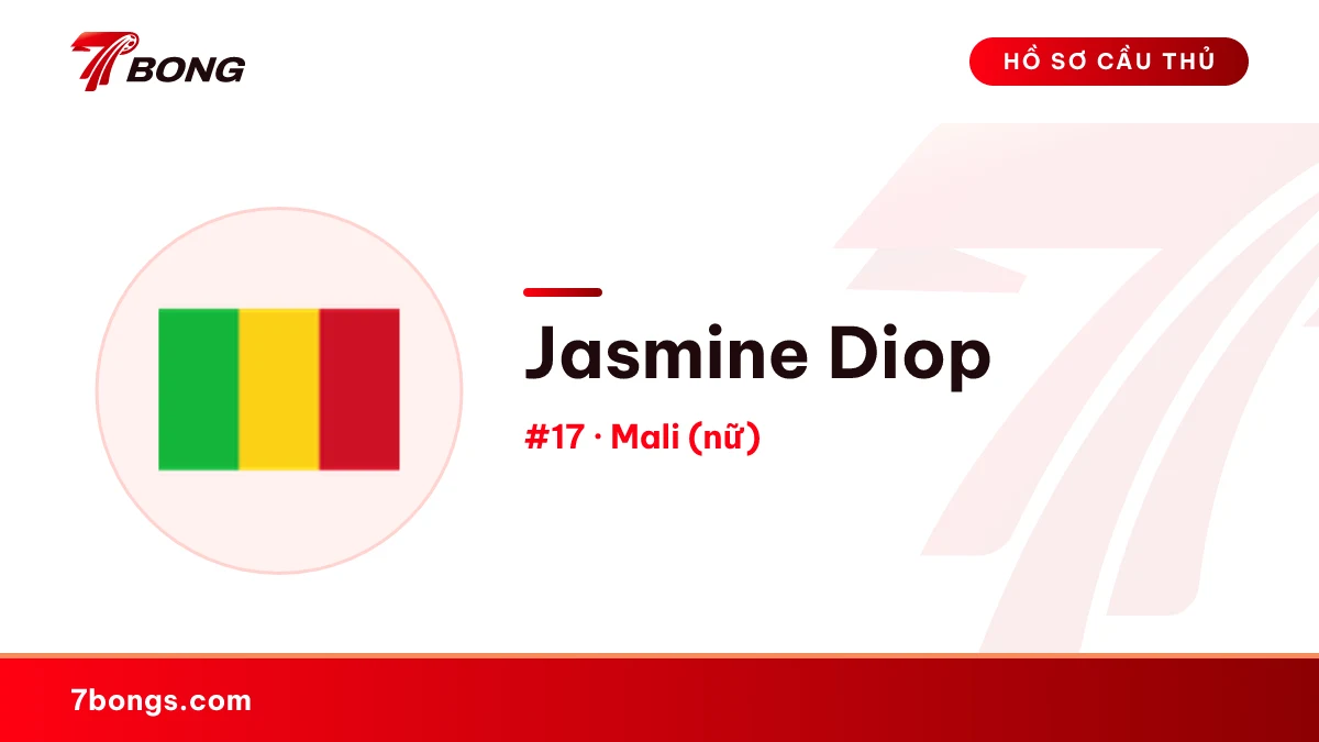 Jasmine Diop — Mali (nữ)