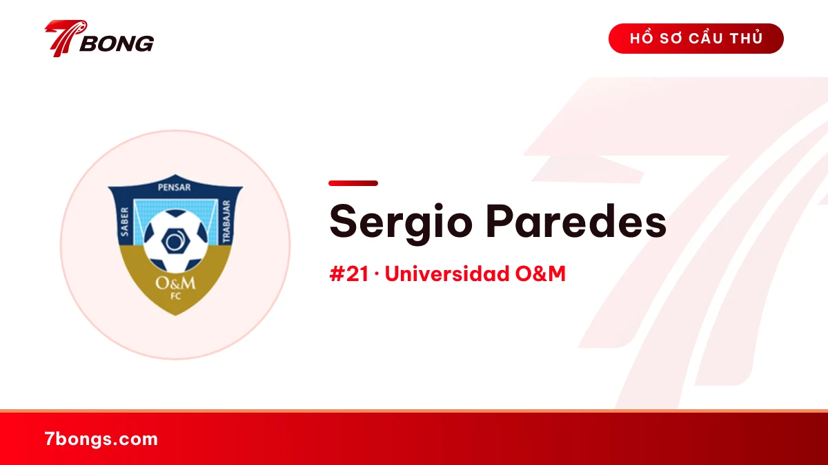 Sergio Paredes — Universidad O&M