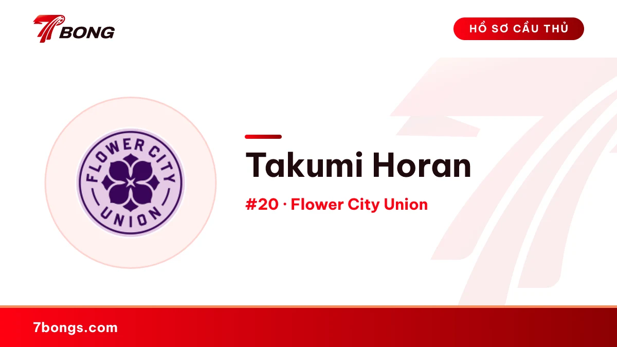 Takumi Horan — Flower City Union