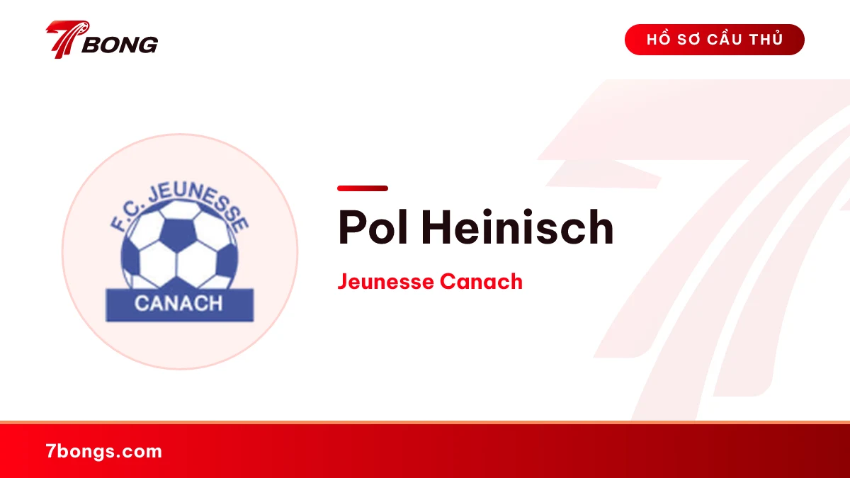 Pol Heinisch — Jeunesse Canach