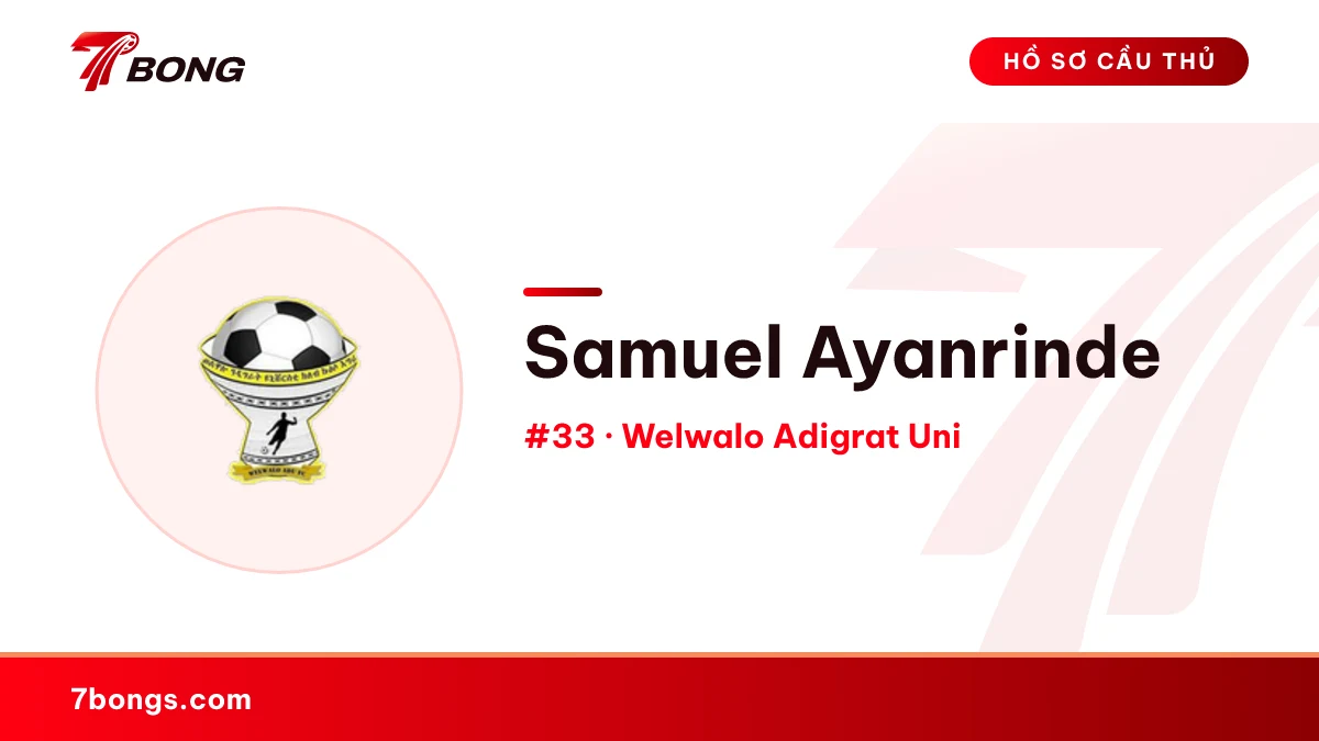 Samuel Ayanrinde — Welwalo Adigrat Uni