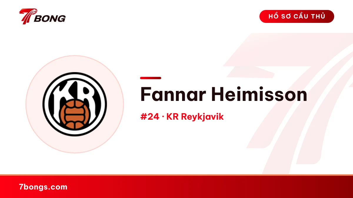 Fannar Heimisson — KR Reykjavik
