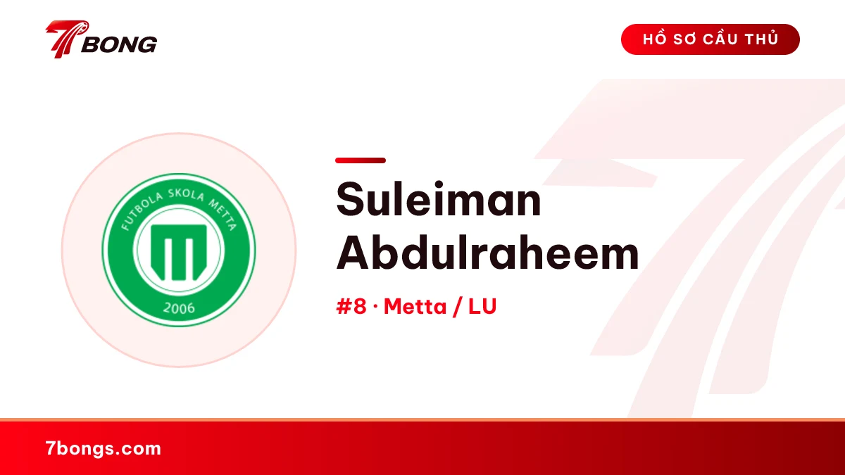 Suleiman Abdulraheem — Metta / LU