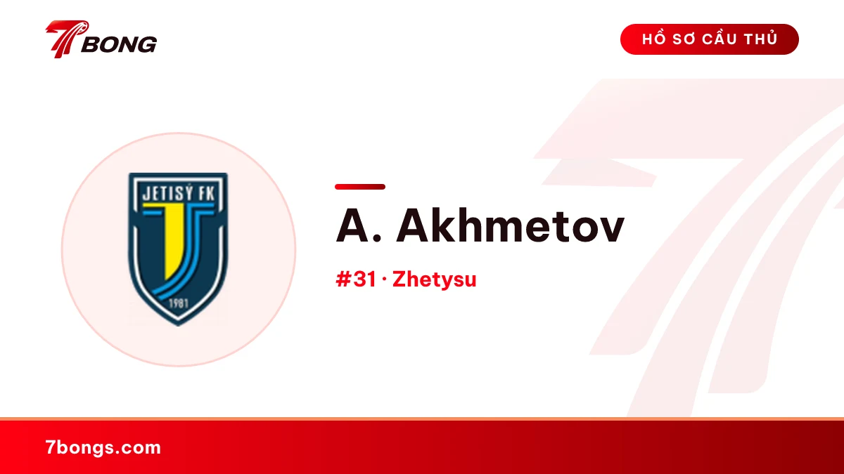 A. Akhmetov — Zhetysu