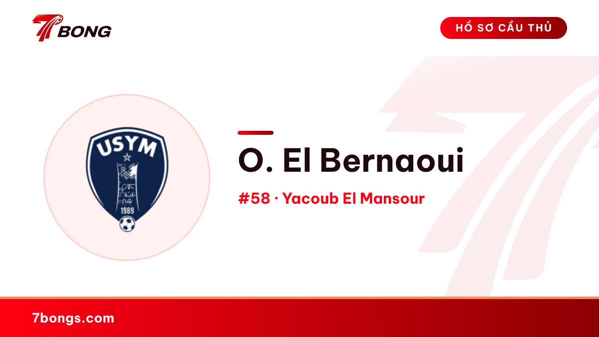 O. El Bernaoui — Yacoub El Mansour
