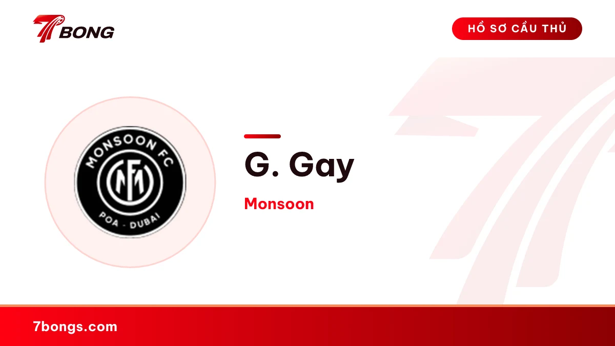 G. Gay — Monsoon