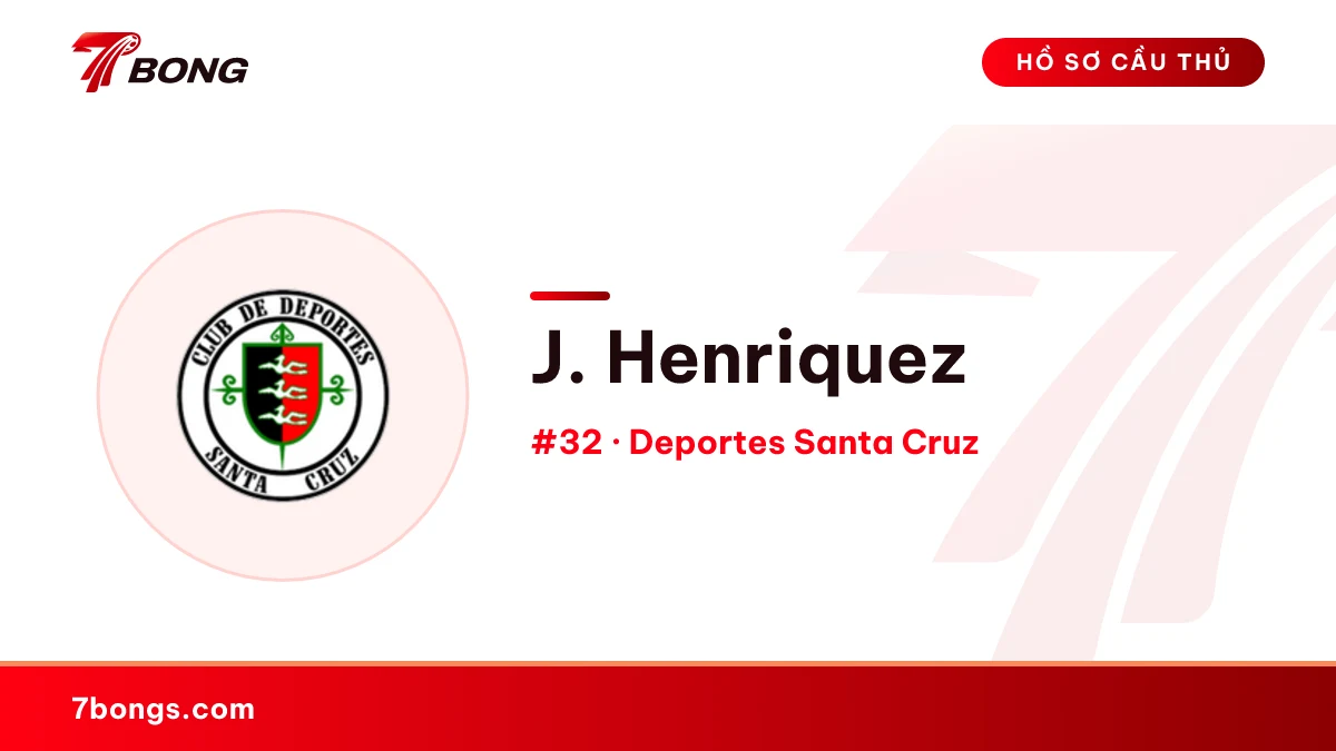 J. Henriquez — Deportes Santa Cruz