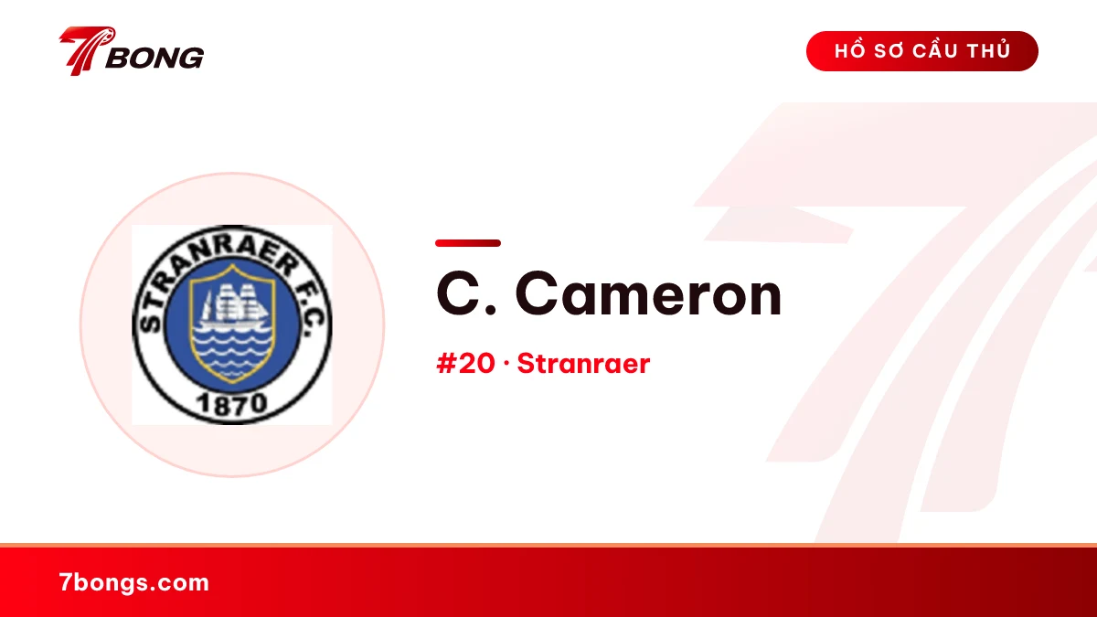 C. Cameron — Stranraer