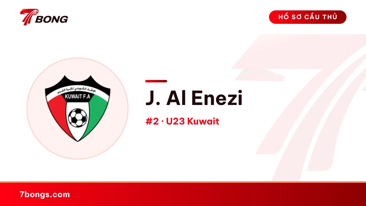 J. Al Enezi — U23 Kuwait