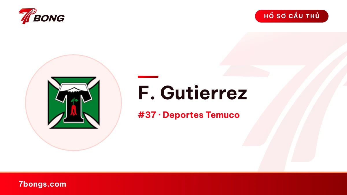 F. Gutierrez — Deportes Temuco